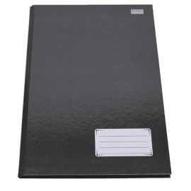 Caderno, Brochura, Preto, 200mm X 275mm, 96 Folhas