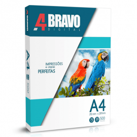 Papel, Bravo, A4, 75g, 500 folhas